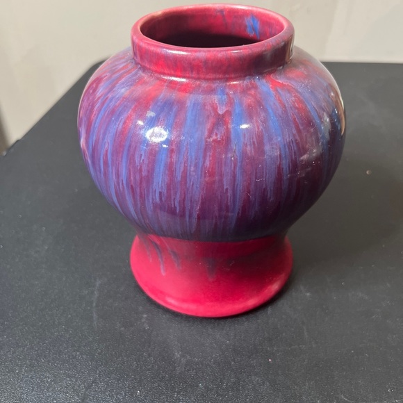 Beautiful Vintage Flambé Porcelain Vase Oxblood/Sang de Boeuf - Picture 11 of 12